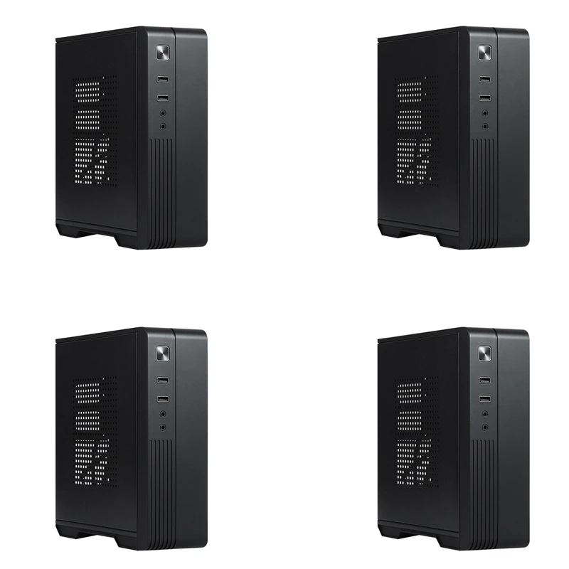 4X Mx02 Mini Itx Computer Case Htpc Host Chassis Usb2.0 Itx Enclosure Chassis Di Controllo Industriale Per Ufficio Business