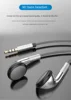 #3.5mm Wired Control Earphones In-Ear Headphones For IOS Android Earbuds Hifi Stereo Headsets Sports Gamer Handsfree with HD Mic 2