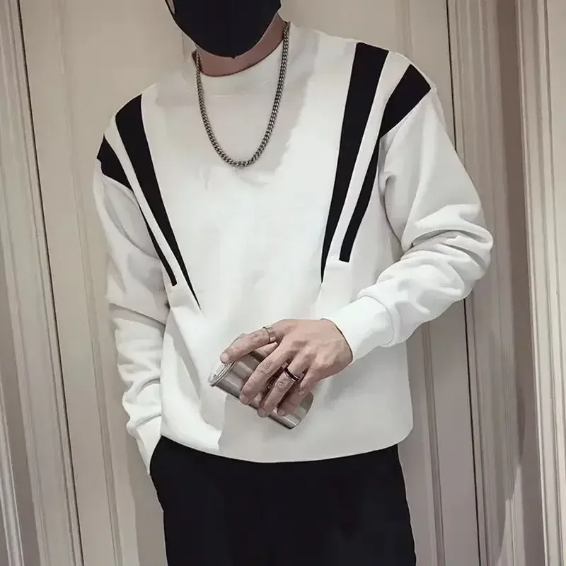 thumbnail image 1 of Sudadera sin logotipo para hombre, ropa masculina, sudadera con capucha, camiseta sin capucha, nueva marca de diseñador de rock, novedad y oferta de bienvenida, divertida, 1 of 4
