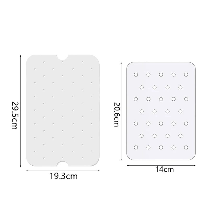 100/50Pcs Air Fryer Paper For Ninja Foodi Accessories 20cm 29cm Square Air Fryer Parchment Paper Liners Pizza Accessories air fryer paper