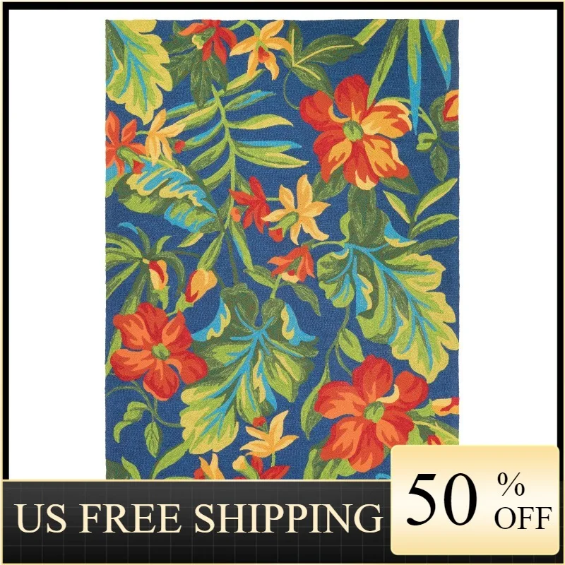 

Couristan Covington Tropical Orchid Indoor/Outdoor Area Rug