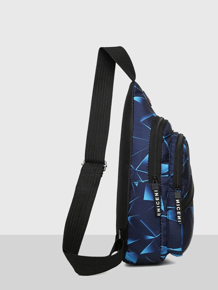 Shoulder Crossbody Bag For Men Short Travel Messenger Chest Bag Light Outdoor Sport Recreation Lovers Single Shoulder Bag