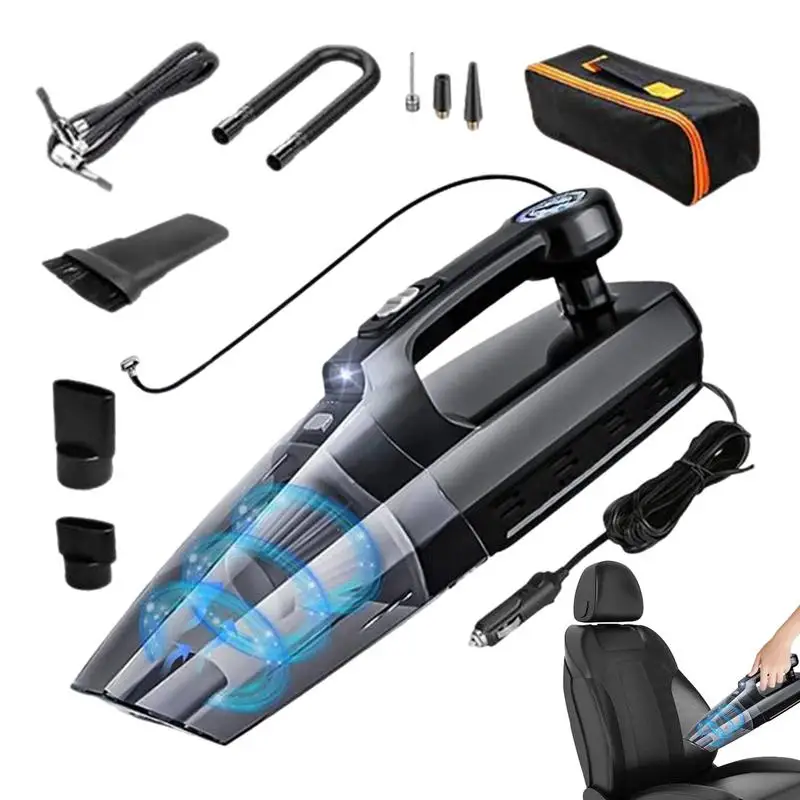

Car Vacuum Portable Powerful 4-in-1 Handheld Vacuum Air Duster 7 000PA Strong Suction Vacuum 3lb Ultra-Light Washable Filters