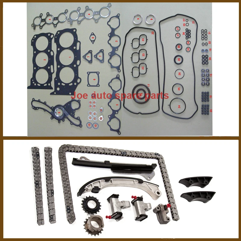 2gr 2grfe Engine Full Gasket Set Timing Chain Tensioner Kit For Toyota Camry/avalon/alphard/rav
