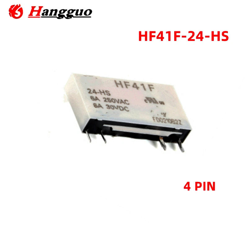 10 teile/los HF41F-24-ZS HF41F-12-ZS HF41F-5-ZS 5pin HF41F-5-HS HF41F-12-HS HF41F-24-HS 4pin Leistungs relais 41f-1z-c-1 Relais sockel – Detail 3