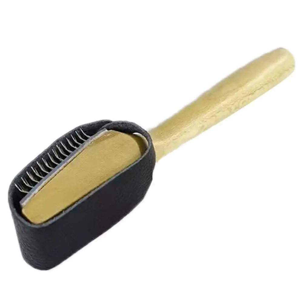 Wooden Suede Sole Wire Shoe Brush Cleaners Ballet Dance Shoes Cleaning Brush Dance Supplies 5