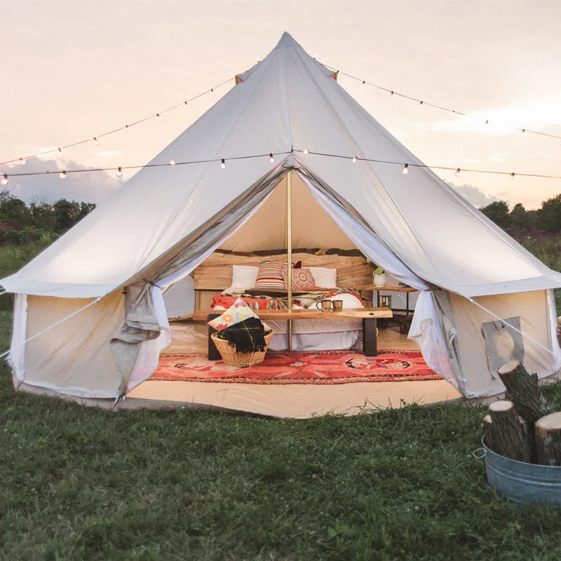 5m Bell Tent BOUTIQUE CAMPING Bell Tents | Buy a Luxury