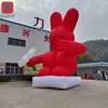 Giant inflatable cartoon glowing rabbit air model shopping mall outdoor decoration props can be customized 5
