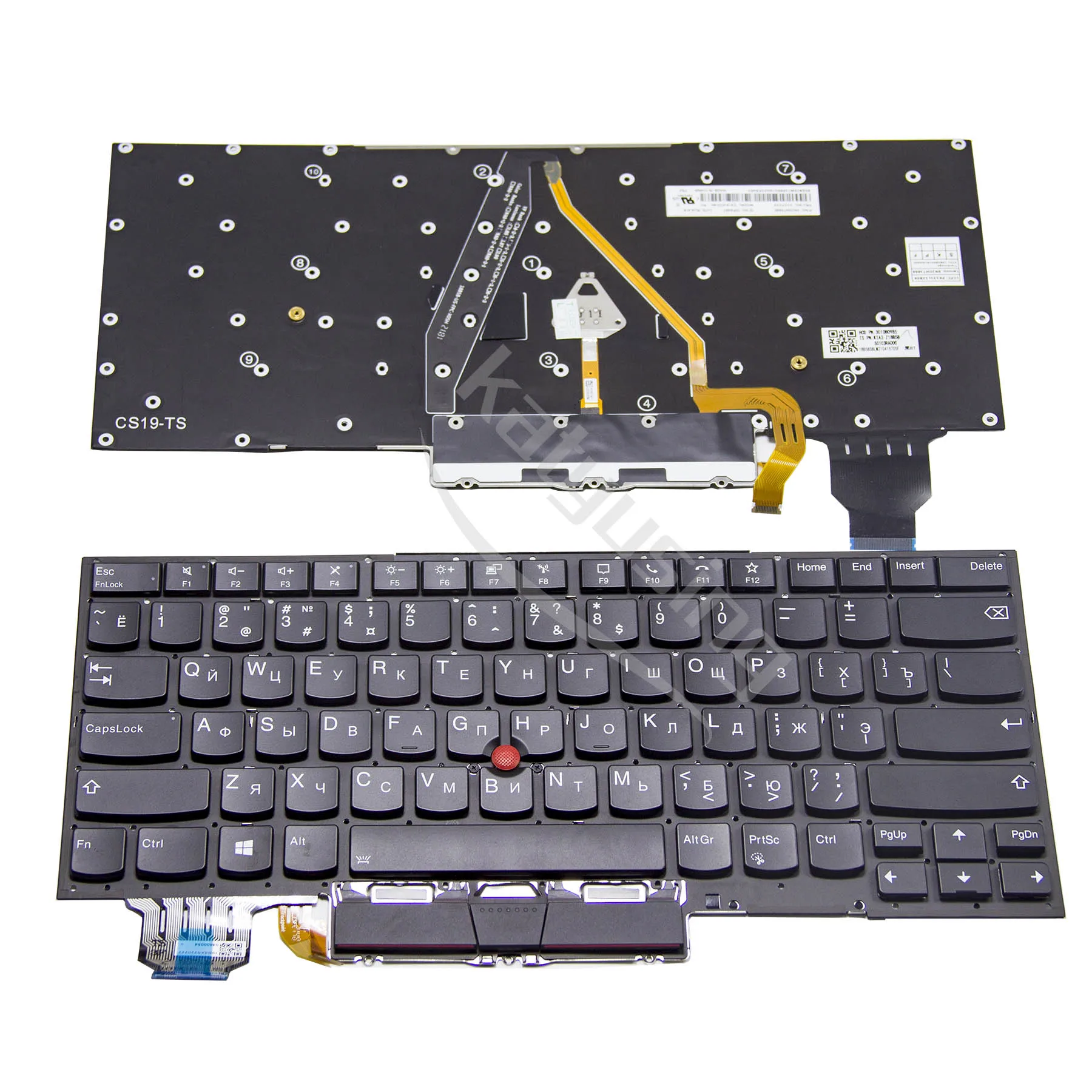 レノボ X1 Carbon 8th キーボード パームレスト 4個セット 部品 Lenovo-thinkpad x1カーボンキーボード,パームレスト,wlanc