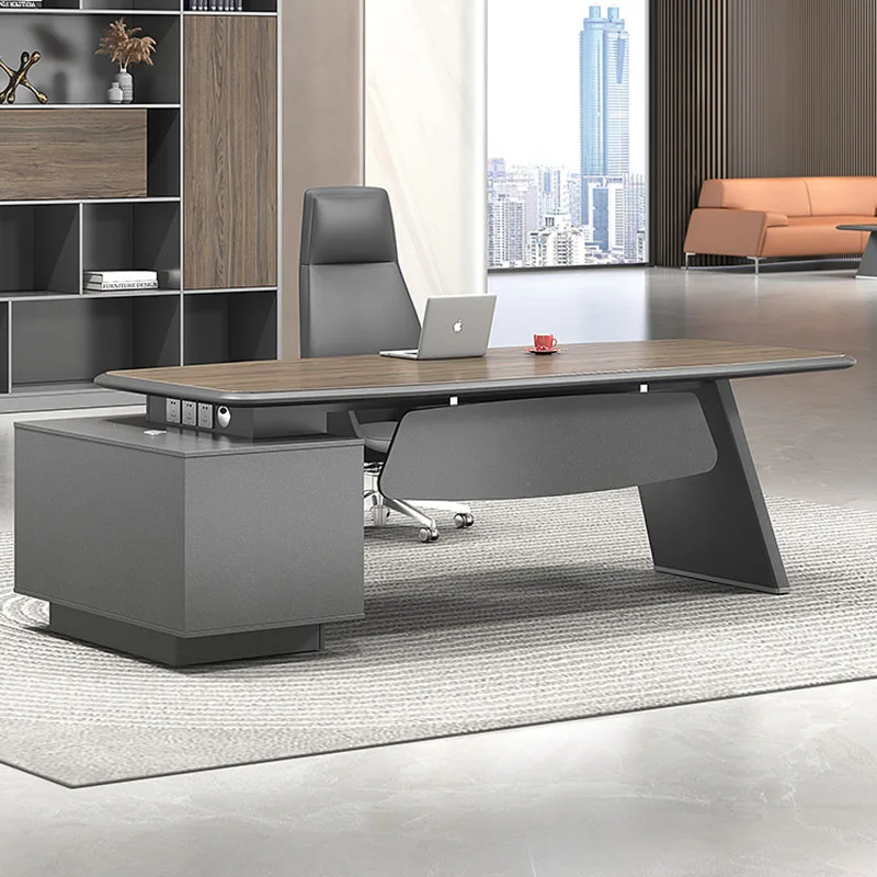 

Laptop Stand Office Desks Standing Shelf Meeting Room Office Executive Writing Desk Workstation Tavolo Gaming Office Furniture