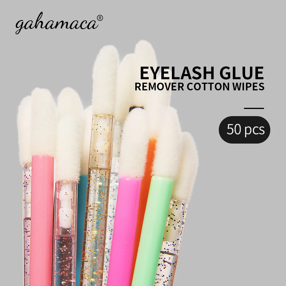 50pcs Disposable Cosmetic Makeup Lip Brush Lipstick Lip Glossy Wands