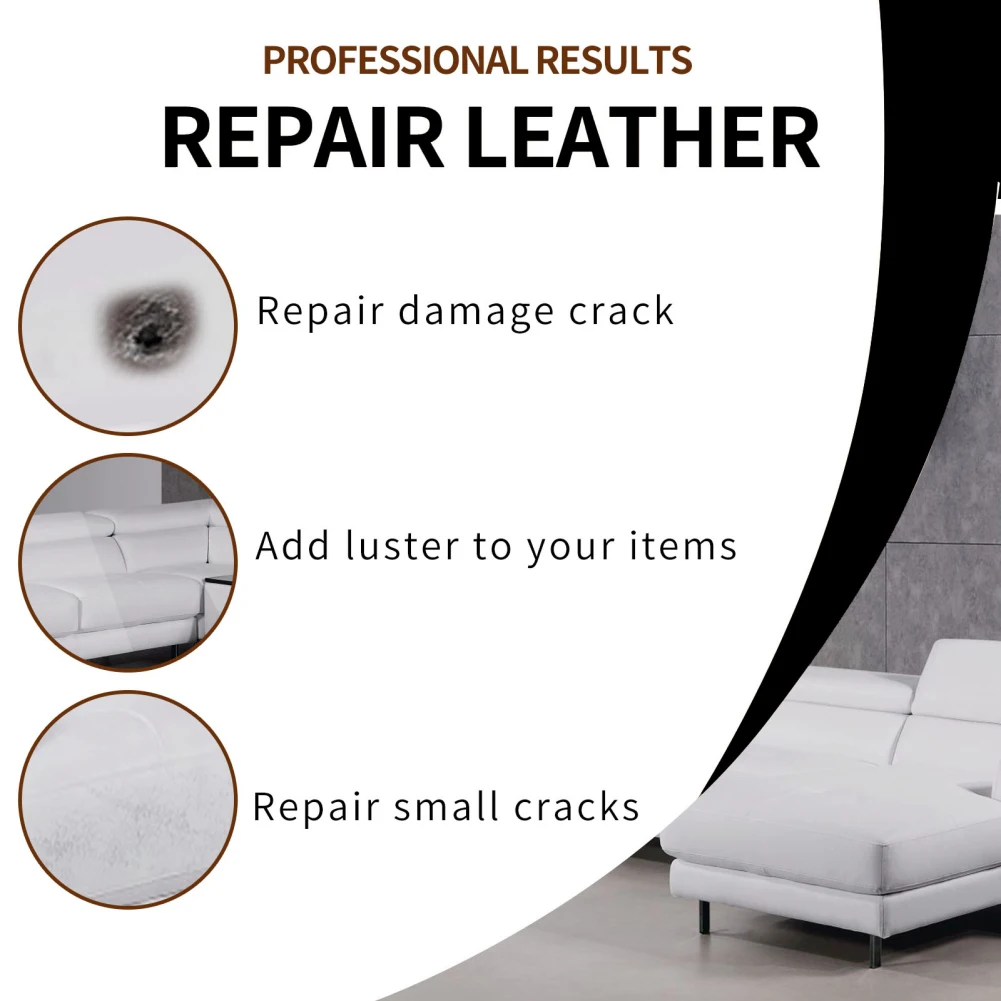 20ml Leather Repair Gel Cream for Car Seat Home Sofa