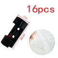 Big Size Black-16PCS