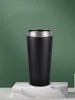 500/750ml Stainless Steel Protein Powder Shaker Bottle Leak Proof Water Bottle for Gym Fitness Sport Whey Shakes Cup 2