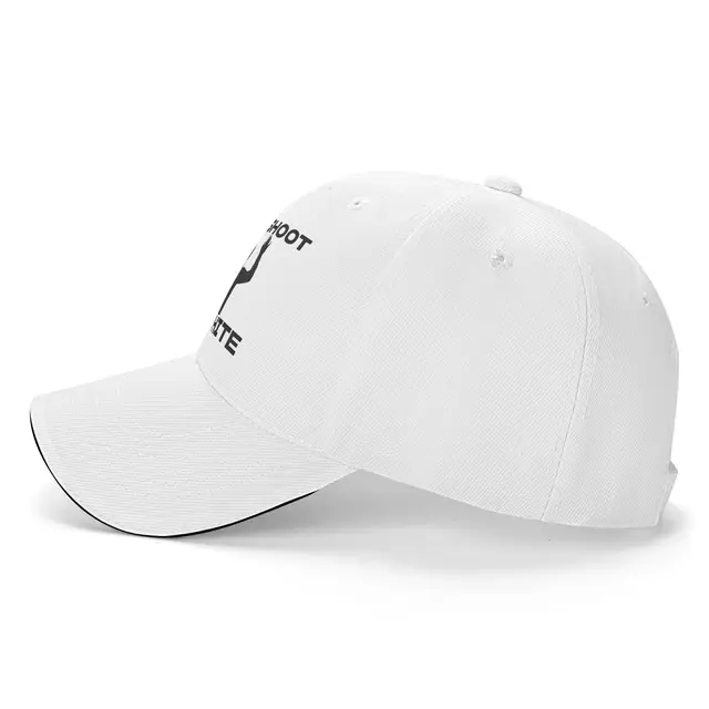 Fun Rude Humor Don Shoot I m White Sarcastic Casual Baseball Cap  Kpop Rock Trucker Hat Summer Hot Sale Unisex Men Baseball Cap 2