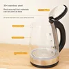 220V Glass Electric Kettle with 304 Stainless Steel Heating Plate Household Fast Water Boiling Pot 1700ML Capacity 5
