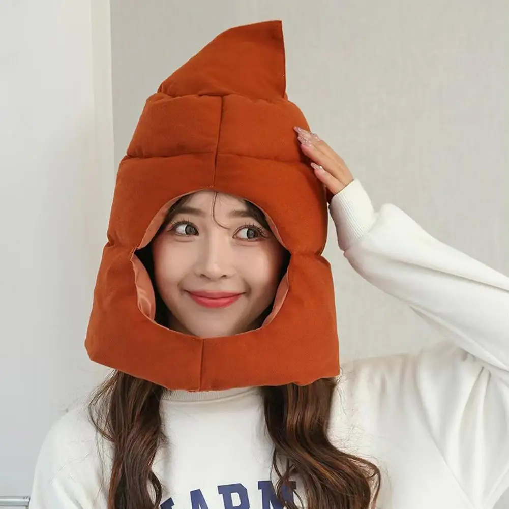 

Outdoor Event Hat Novelty Cosplay Hat with Ultra-thick Softness Skin-friendly Design for Winter Warmth Dress-up Fun