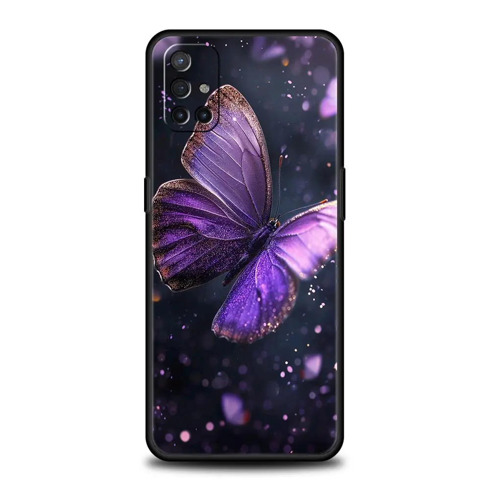 Vibrant Color Butterfly Soft Phone Case Cover