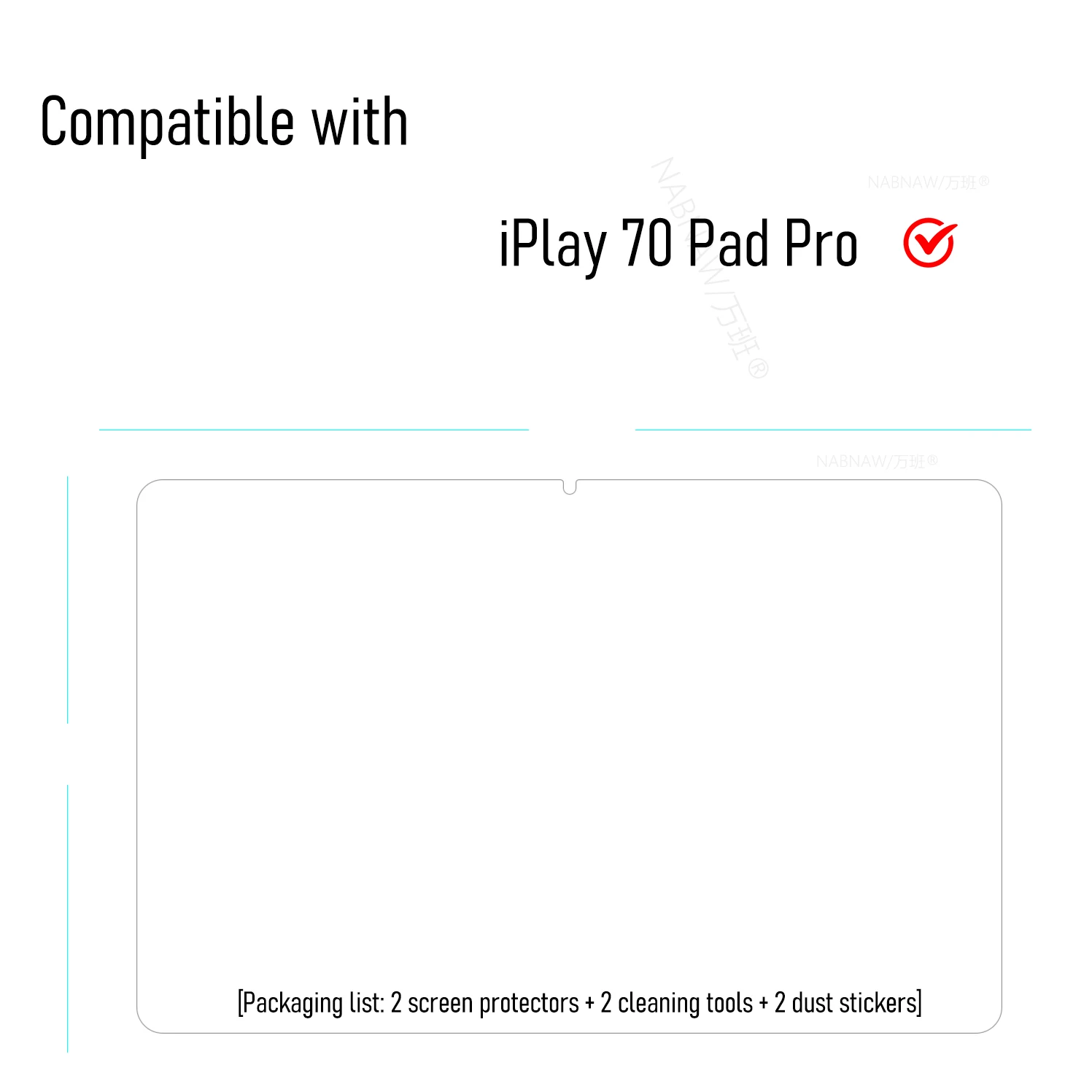 Premium Tempered Glass Screen Protector | 9H HD Damage-Proof Glass Guard | 2-Pack