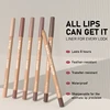 6pcs Face Secret Lip Liner Pencil Set,Ultra-Fine,Smooth Long Lasting Waterproof Matte Velvet,Brown Mixed Color 2