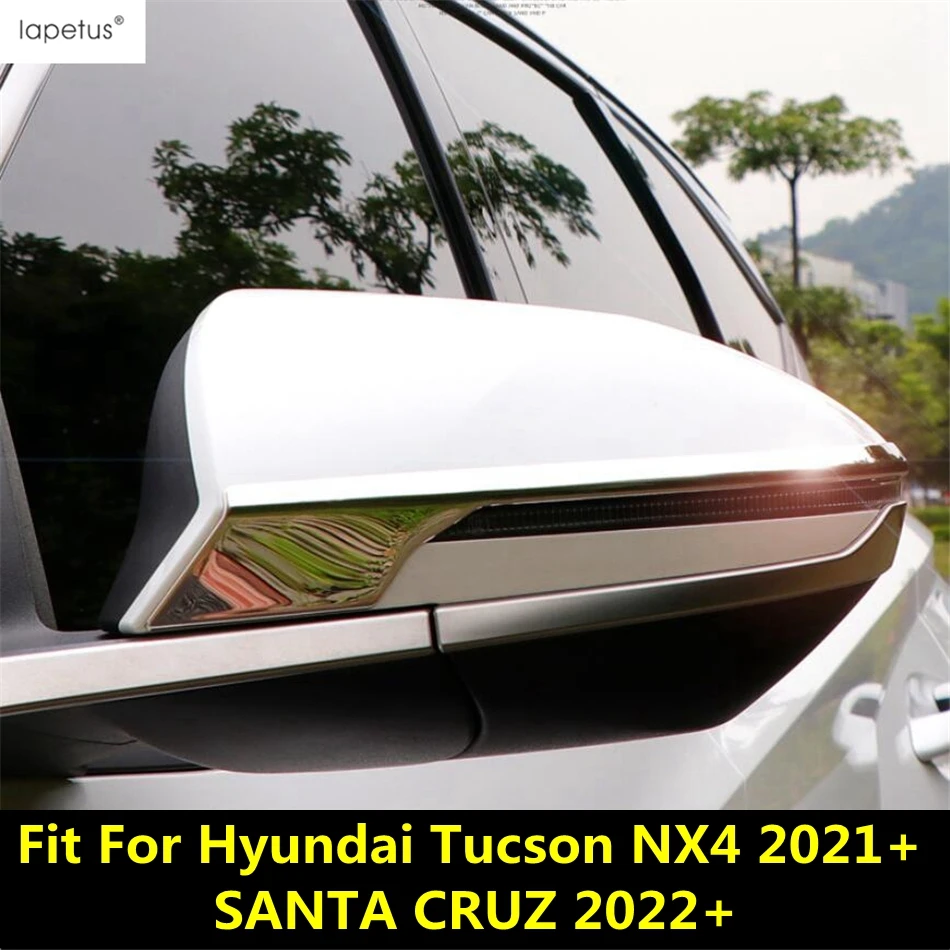 Rearview-Mirror-Strip-Cover-Trim-Fit-For-Hyundai-Tucson-NX4-2021-2024 ...
