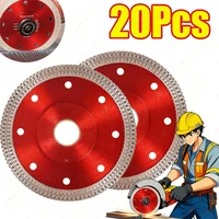 105/115/125mm 1-20Pcs Super Thin Tile Diamond Blade Saw Ceramic Cutting Disc Dry Wet Wheel for Grinder Porcelain Granite Marbles