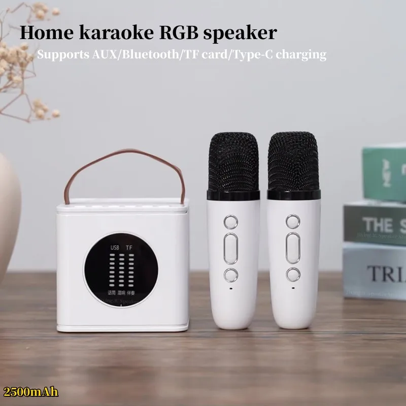 

Bluetooth-Колонка портативная для караоке, 2500 мАч