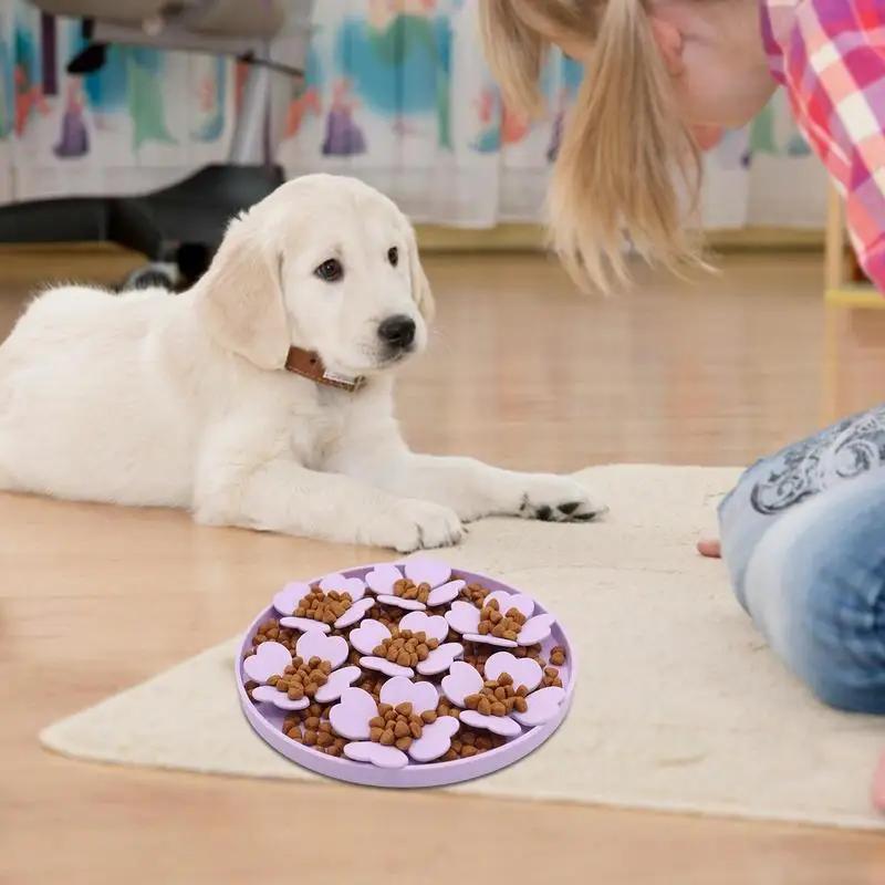 Slow Feeder Mat Uspace Dog Licking Mat With Strong Suction - Peanut Butter Slow Feeder For Bathing & Grooming Slow Feeder Bowl