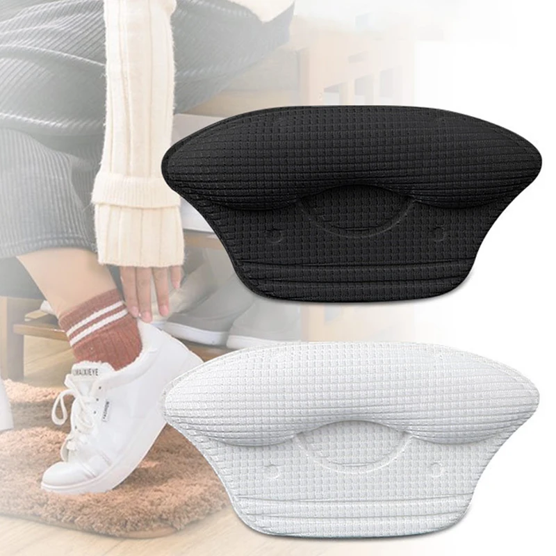 4er-Set Fersenpolster zur Schmerzlinderung, High-Heel-Einlagen, Schutzpflaster für Sportschuhe, Größenanpassung, Anti-Verschleiß-Fußpolster, Kissen-Einlagen – Detail 6