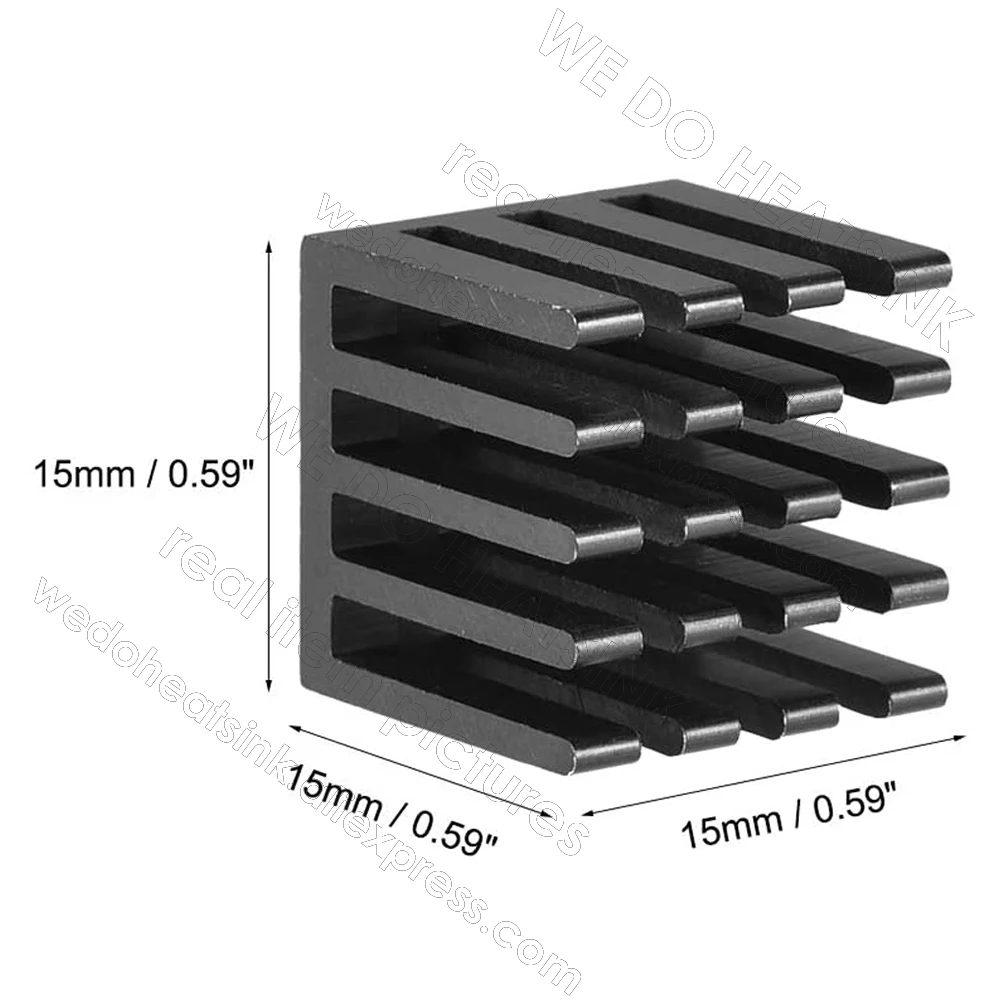 Nós fazemos o dissipador de calor 15x15x15mm