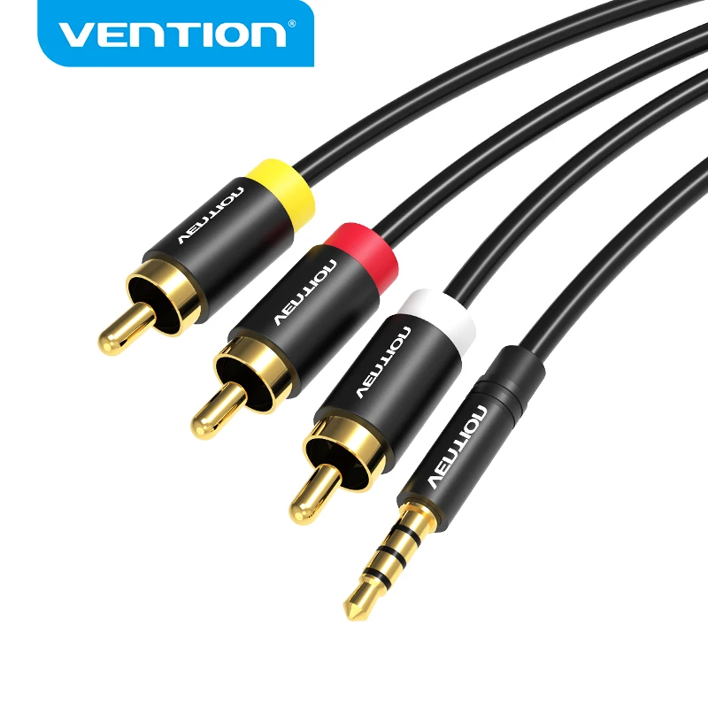 Vention 2.5mm à 3.5mm câble Audio adaptateur Aux Jack 3.5 à 2.5