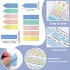 Index Tabs Flags for Annotating Books, Transparent Writable Book Markers Page Flags for Reading, Page Tabs for School Office 5