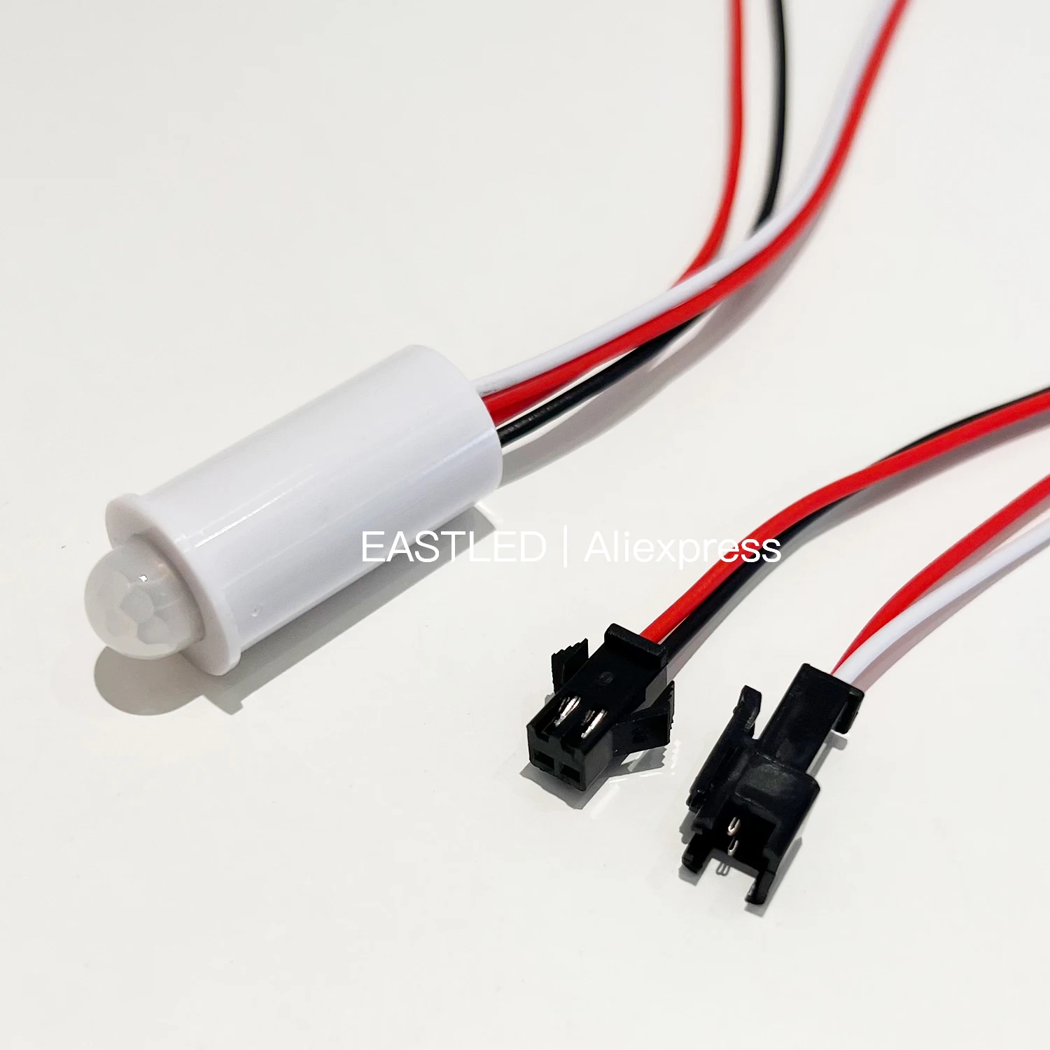 PIR 모션 센서 스위치, 2.54 SM 포트 LED 드라이버, 2 미터 LED 스트립, 미러 캐비닛용 인체 감지기, 5V, 12V