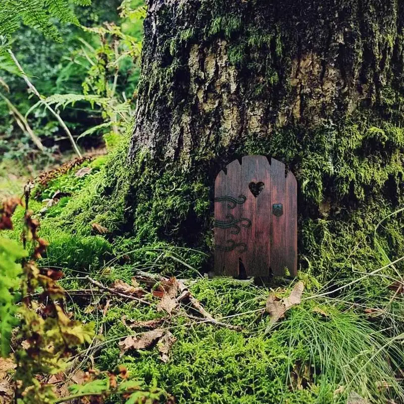 Acquista Porte delle fate per alberi Porta delle fate in miniatura per esterni per la decorazione dell'albero Accessori da giardino delle fate in Italia a partire da 18