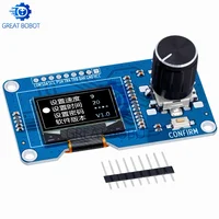 BS 0.96/1.3 inch White Blue oled display screen combined with EC11 rotary encoder module IIC interface for arduino - Image 4
