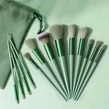 13 pennelli per trucco Set completo Strumenti per trucco professionale per principianti Viene fornito con una custodia