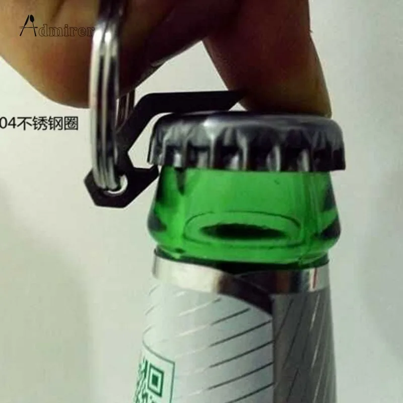 Bottle Opener Multifunctional Tool Outdoor Utensils Keyring