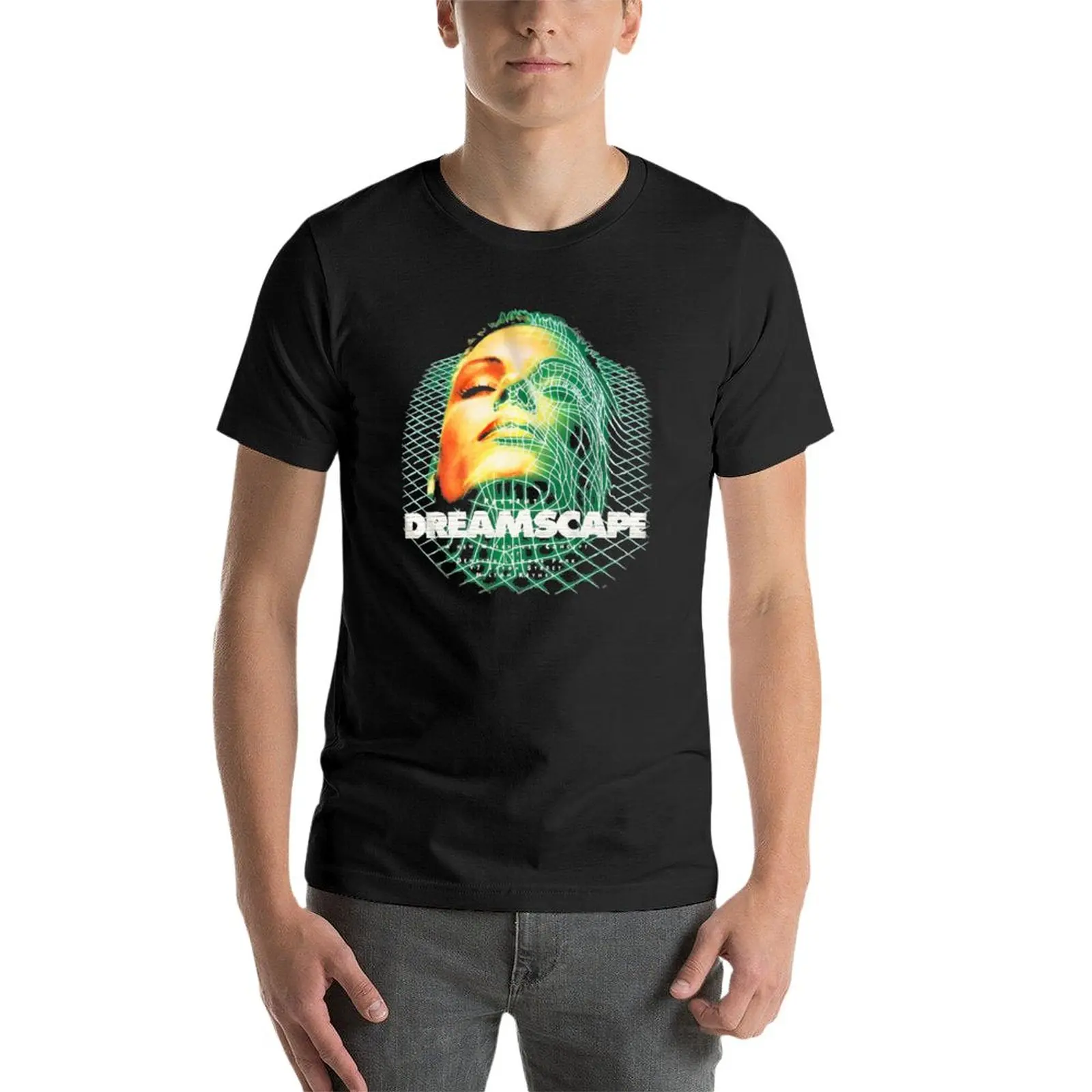 New Dreamscape Old Skool Raver Hardcore Techno DnB T-Shirt funny t shirts sweat shirts T-shirts for men cotton