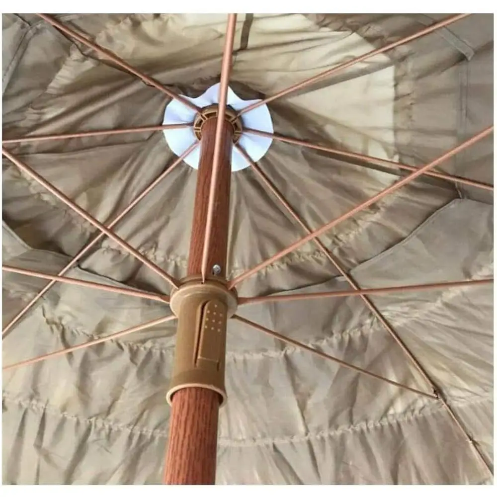 Hawaiian Tiki Umbrella Beach Patio Pool Outdoor Thatched Umbrella Temporary Use Sun Shade Water Resistant Steel Frame 4