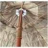 Hawaiian Tiki Umbrella Beach Patio Pool Outdoor Thatched Umbrella Temporary Use Sun Shade Water Resistant Steel Frame 4