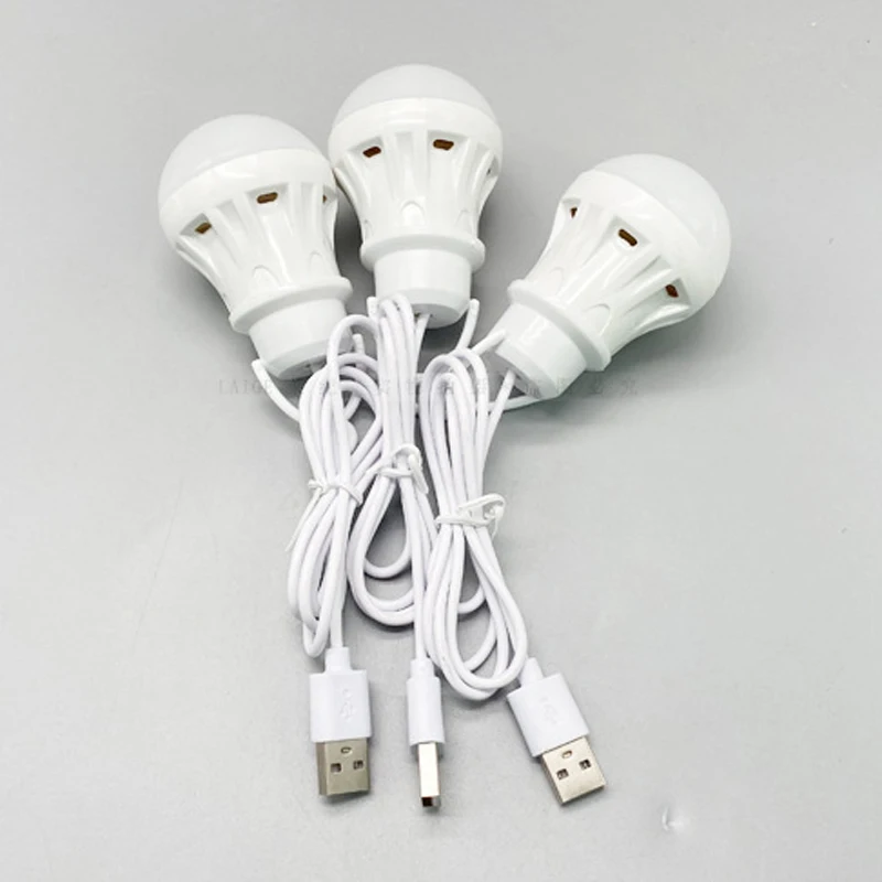 ZK40 USB LED Bulb Portable LED Lamp 5W 7W Outdoor Camping Light Indoor Reading Light Bulb Energy Saving Emergency Lamp led light night light