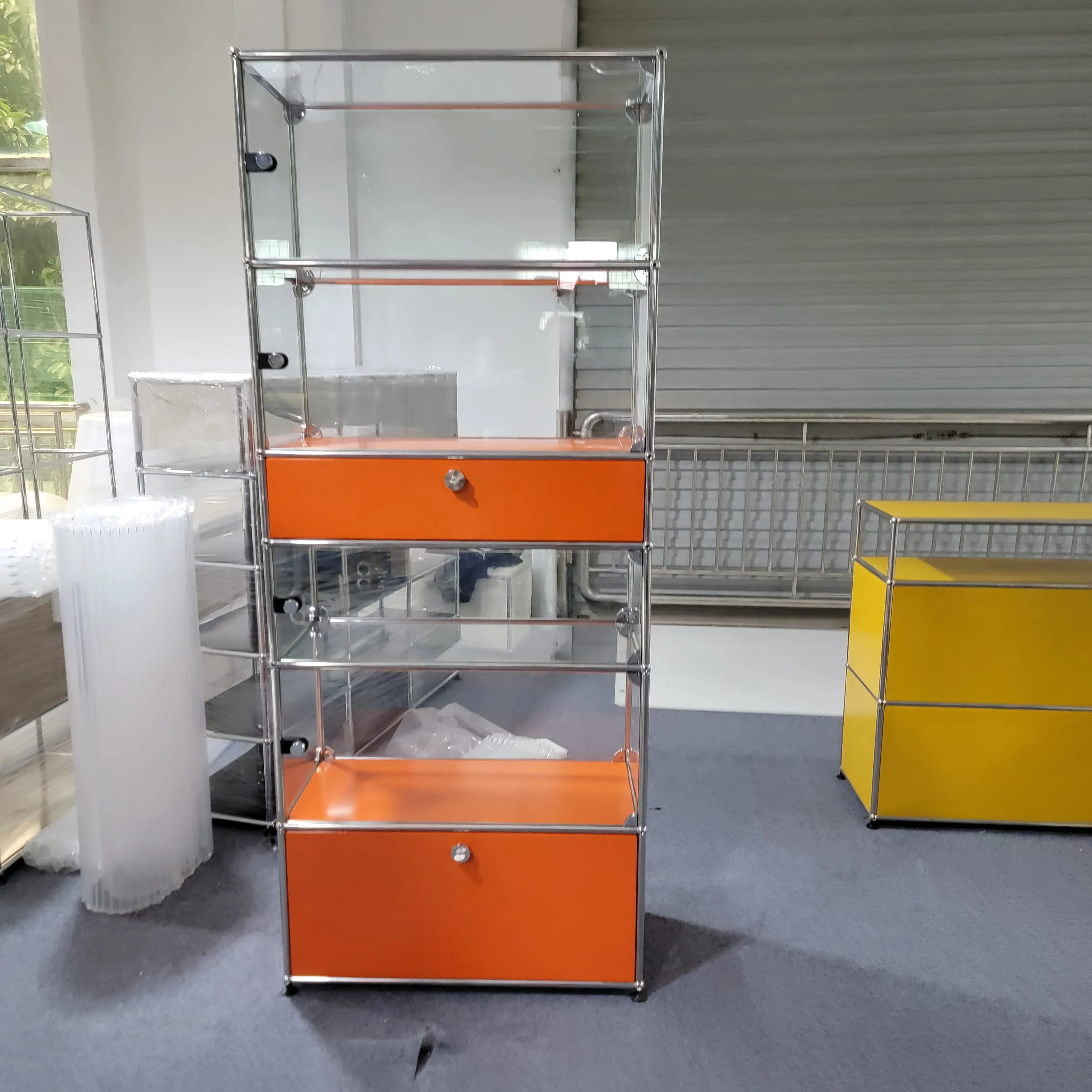 Module Modular DIY Furniture Storage Shelf Sideboard Customized Size Night  Stand Cabinet Stainless Steel Home Use - AliExpress, image size:2992x2992