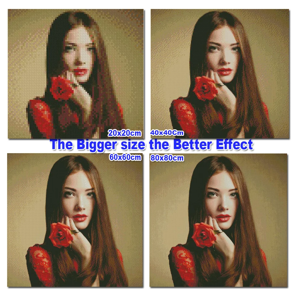 Don and Wolf Snowy Forest Diamond Painting 4