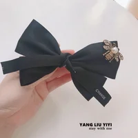 Bla  Knot Hair Clip Original Design Adult Hair Accories Cute Bees  Hairpins for Girls at Ba of Head