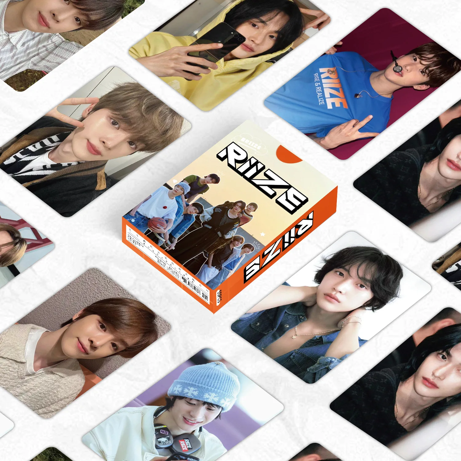 55Pcs/Set RIIZE Idol Boy New Album Impossible Series