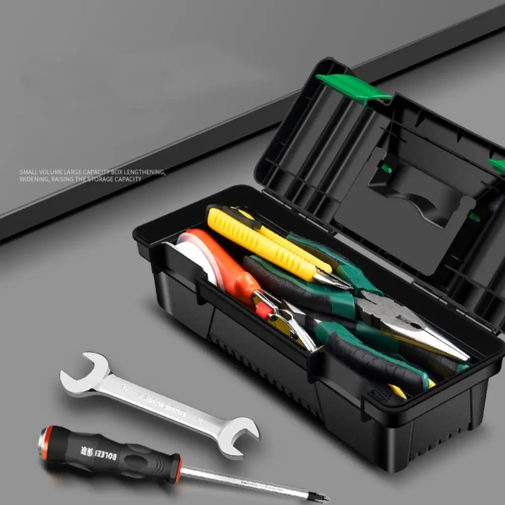 다기능 PP 하드웨어 도구 상자 도구 정리함 툴박스 도구 보관함 휴대용 두꺼운 부품 상자