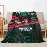 Fleece Blanket for Winter Stranger-Things Luxury Blankets & Throw Microfiber Bedding Decorative Sofa Blanket King Size Cobija 2