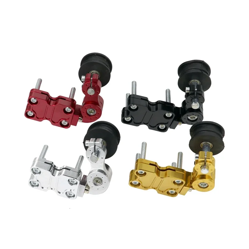 LMoDri Motorcycle CNC Modification Solid Color Chain Tensioner Aluminum Alloy Chain Automatic Adjuster Tensioners