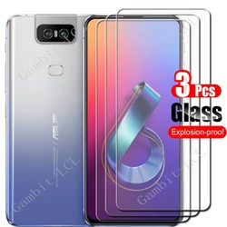 Premium 3 - Pack 9H Tempered Glass Screen Protector Film, 6.4 Shatterproof Protective Cover for 3 Pieces