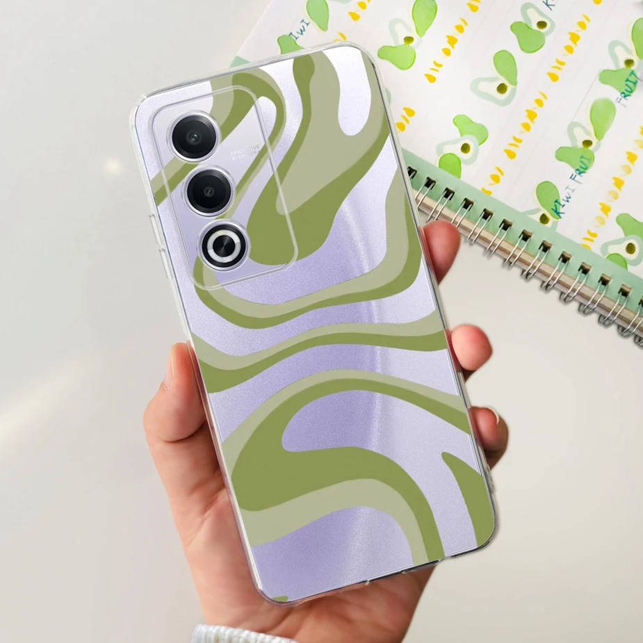 Luxury Flowers Painted Soft Silicone Phone Case - Elegant Bumper Cover